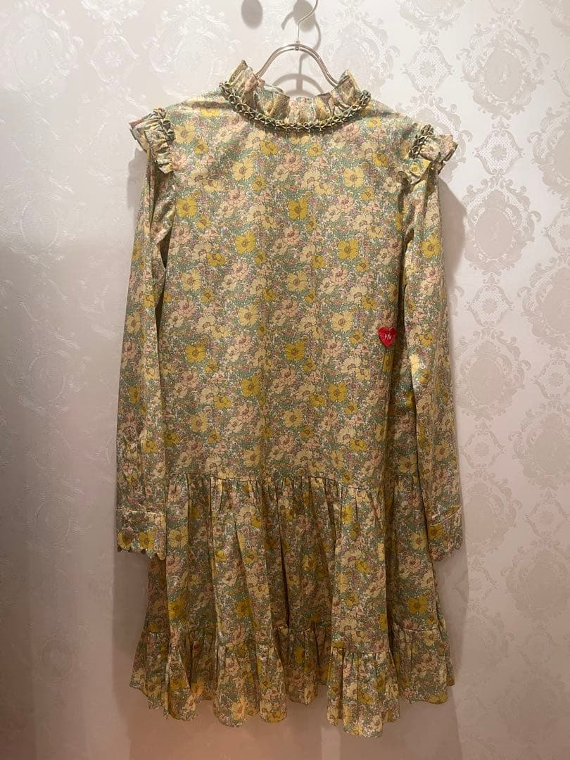 LULU様】Horror Vacui リバティプリントワンピース ドレス - メルカリ