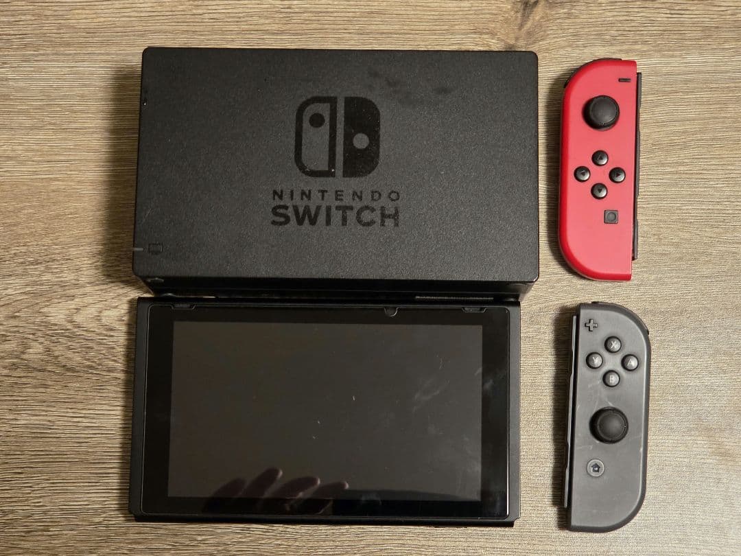Nintendo Switch 本体 レッド/グレー 箱無し Nintendo Switch 【ラッピング可】【即日発送】【新品】任天堂 本体
