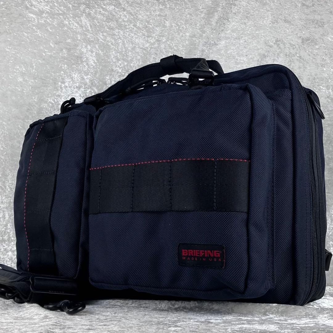 完売色 現行 ブリーフィング ネオトリニティライナー ディープシー 3way デザイン、使い勝手を考えるとやっぱりコレ！ブリーフィングのビジネス