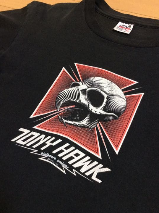 90s anvilボディ トニーホーク オリジナルヴィンテージTシャツ - メルカリ