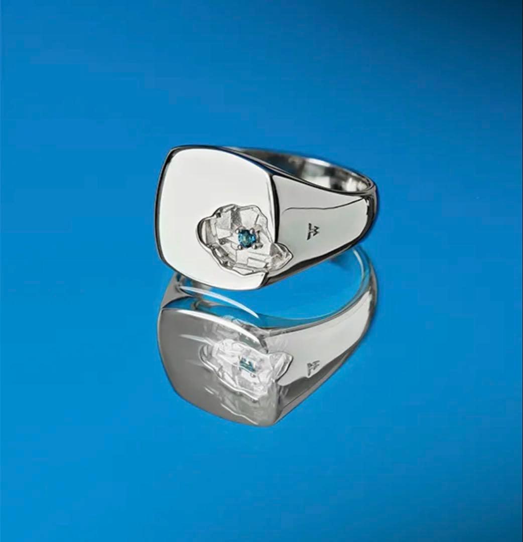 限定モデル・希少】Mined Ring Large Blue Topaz - メルカリ