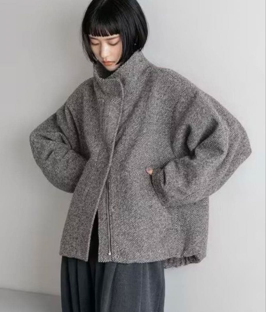 LOWRYSFARM ウーリーテックスタンドブルゾン　グレー　今季新作 セール】ウーリーテックスタンドブルゾン 494131（ブルゾン）｜LOWRYS