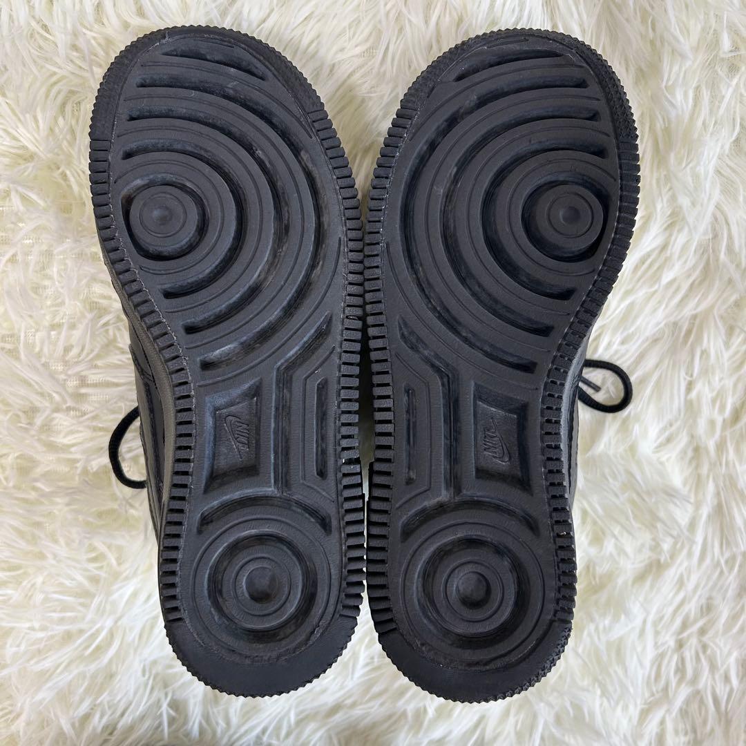 【NIKE】ナイキ エアフォース1 シャドウ 22.5cm 黒 ブラック