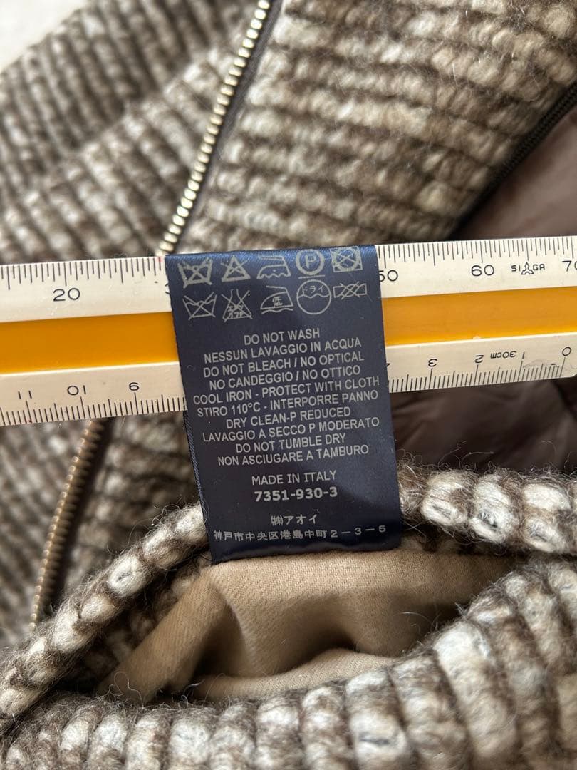 zhangyuqing3919様専用】HERNO ツイードジャケットコート - メルカリ