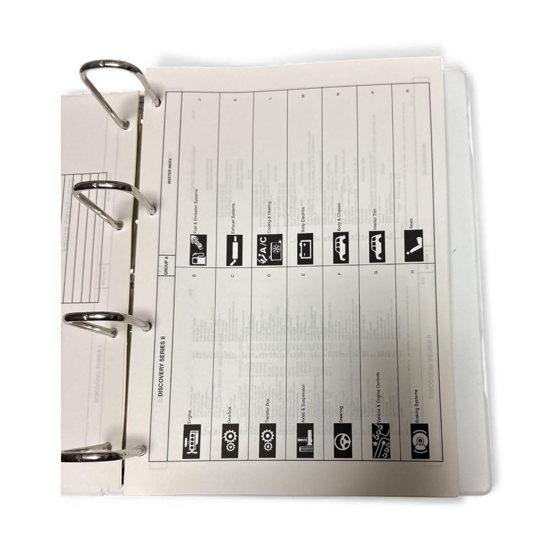 香織様用【純正】ランドローバー ディスカバリー 整備書 兼