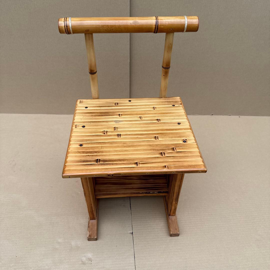 梅里竹芸　椅子　竹　【A-98】 竹の椅子 | 梅里竹芸