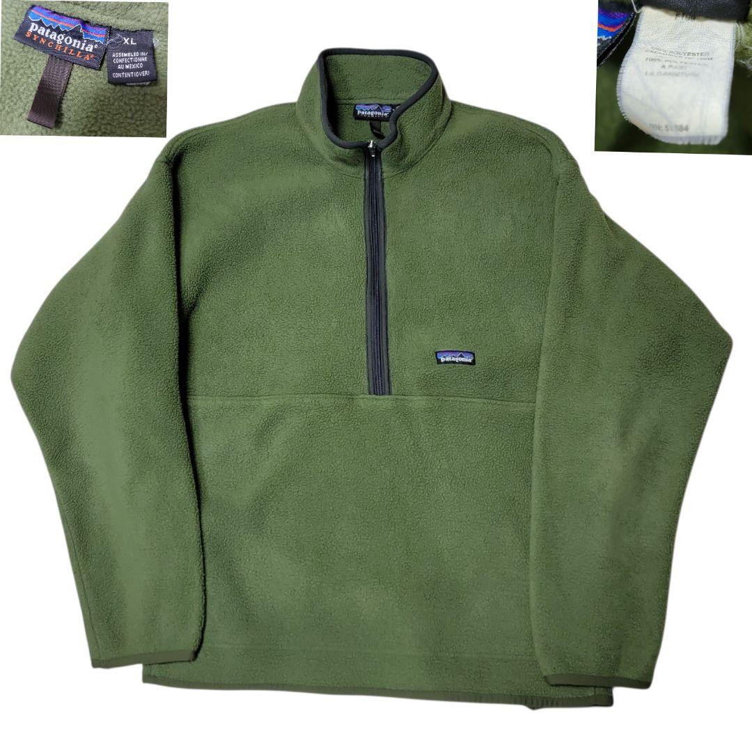 廃盤モデル Patagonia フリース ハーフジップ XL マースピアル - メルカリ