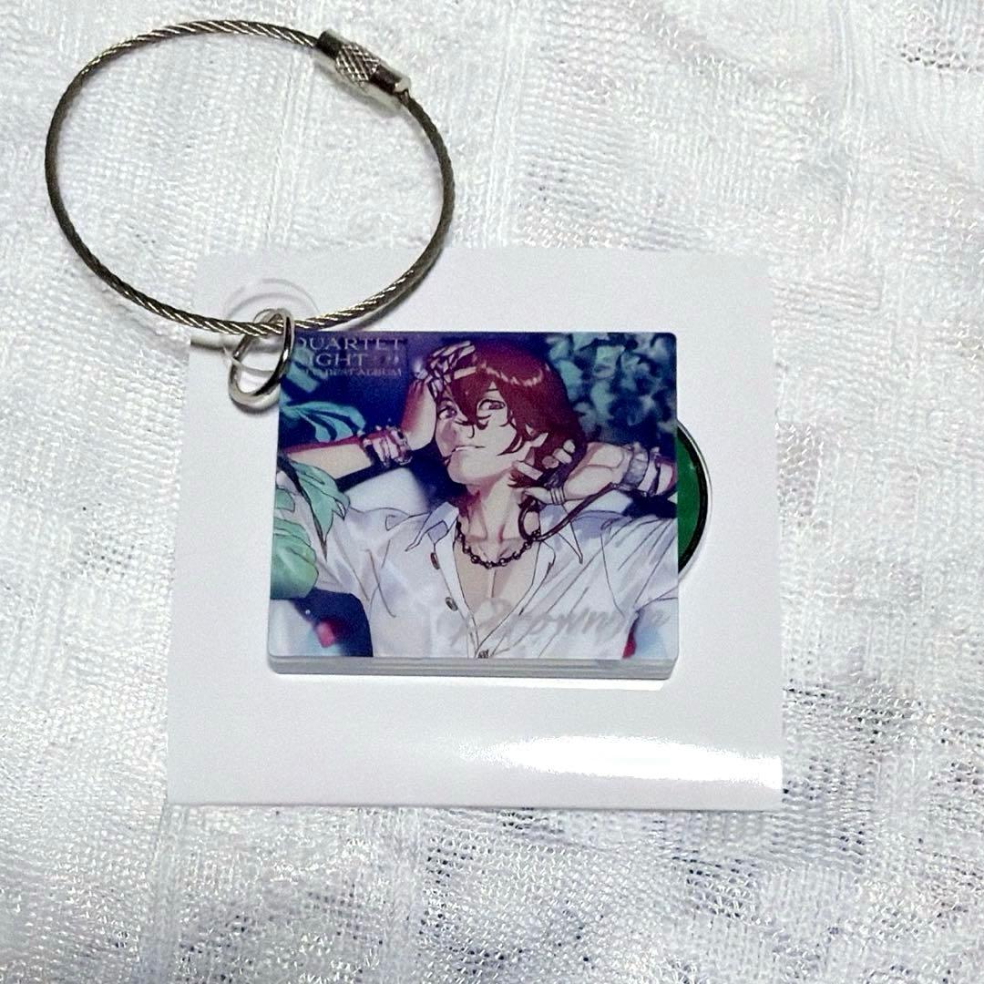 い*り様 うたプリ WL アクリルキーリング cdジャケット 嶺二 - メルカリ