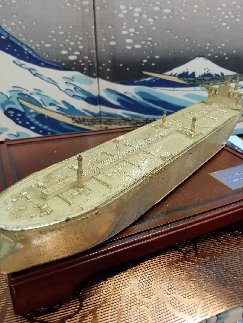 グロブティックトーキョータンカー1973年当時物金属製模型オブジェ