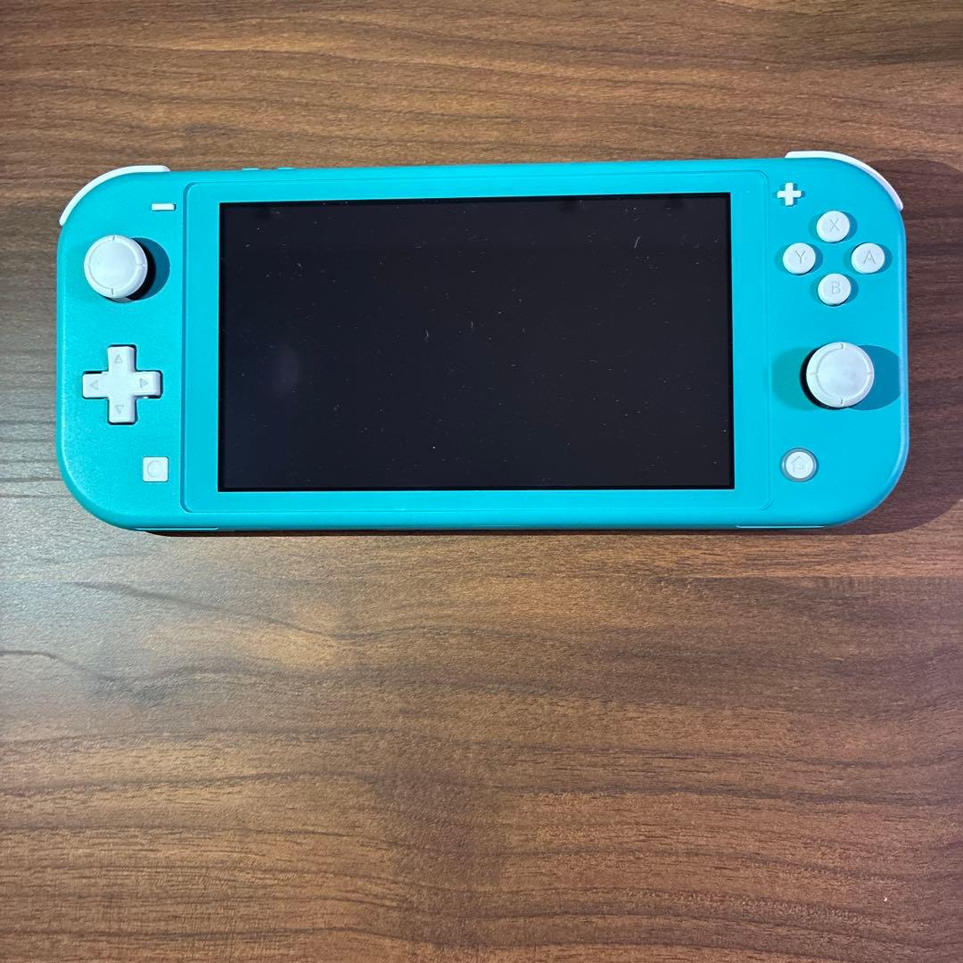 Nintendo Switch Lite ターコイズ 箱/充電器付 動作確認 - メルカリ