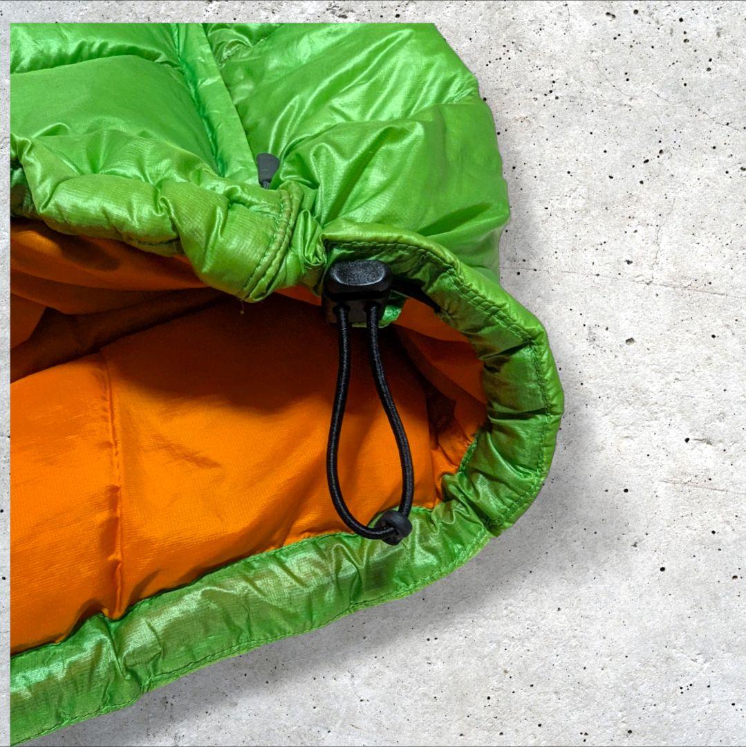 ColumbiaコロンビアダウンジャケットドローコードOMNISHIELD黄緑L