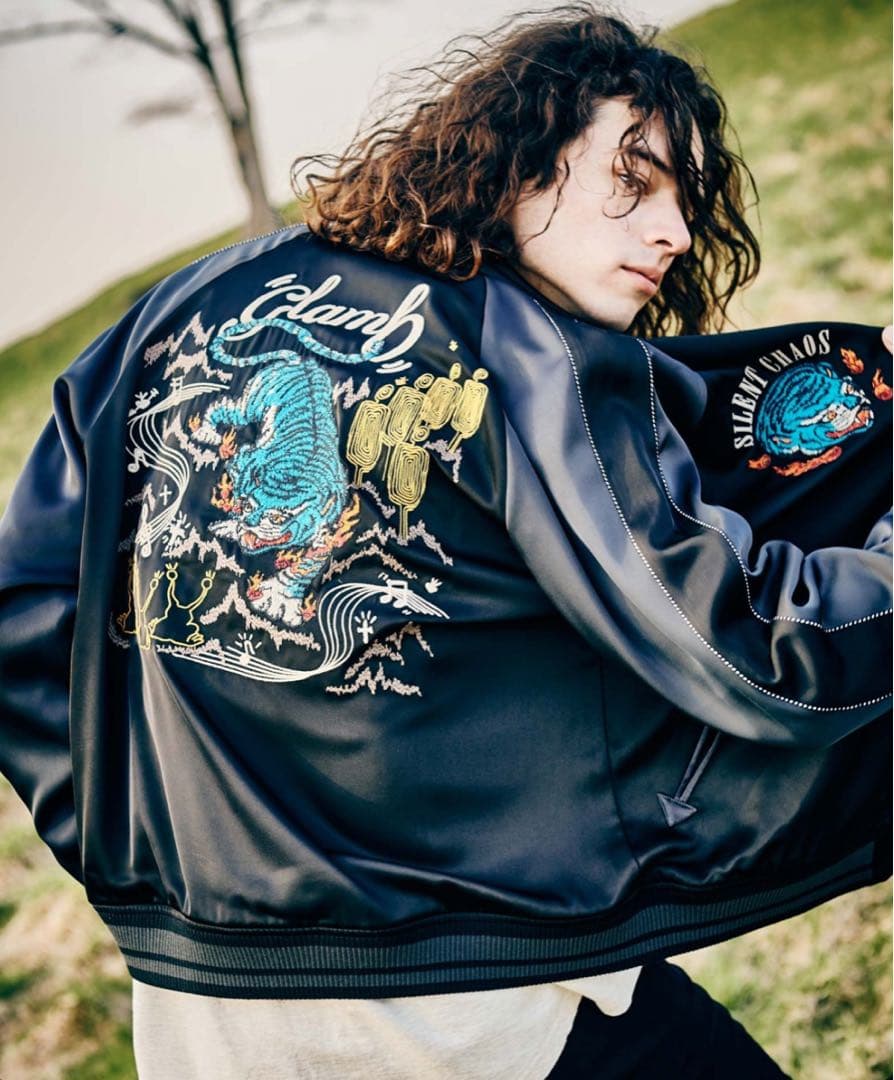 グラム glamb Rhapsody Ska Jumper 刺繍 スカジャン M - メルカリ