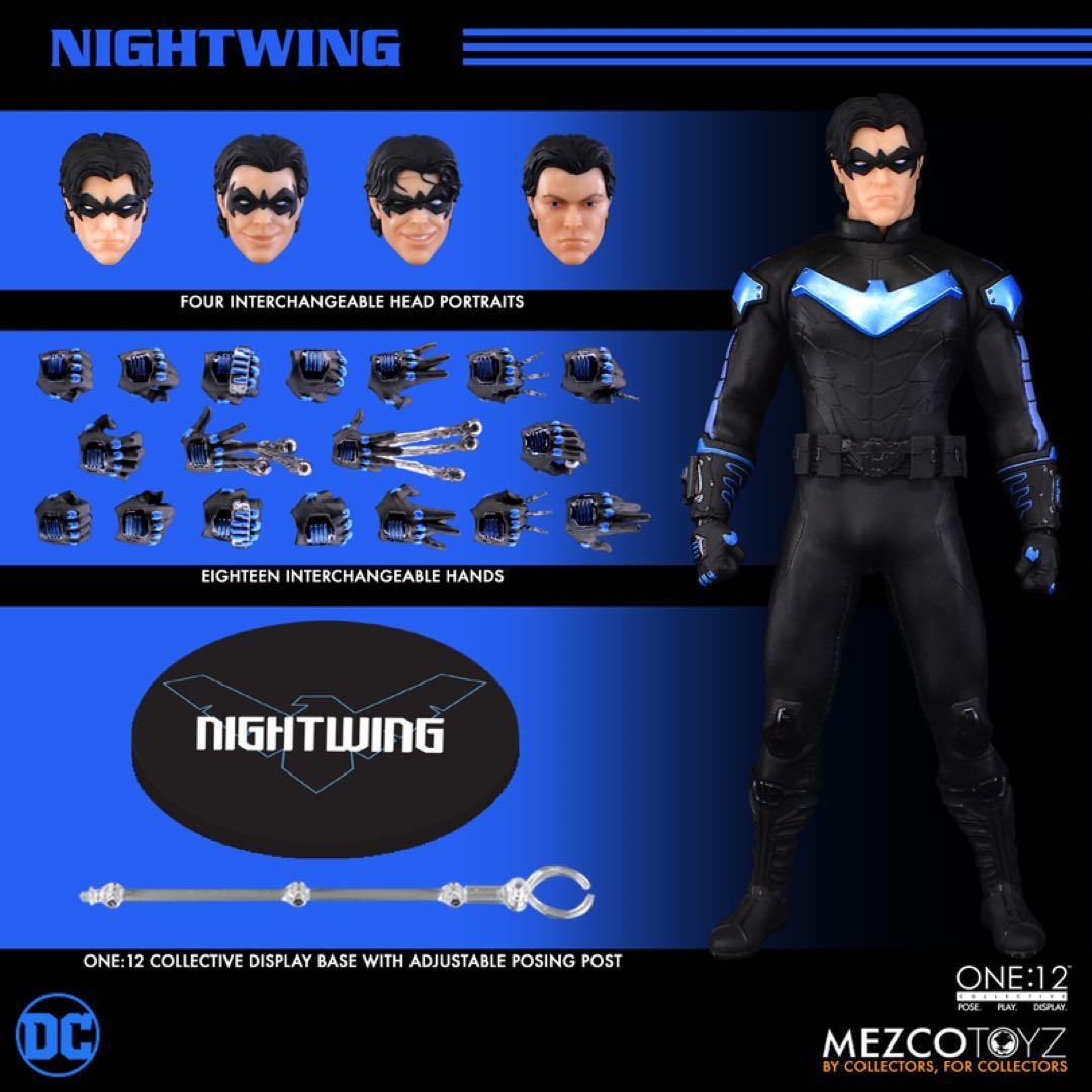 mezco メズコ ナイトウィング nightwing アクションフィギュア One:12 Collective Nightwing | Mezco Toyz