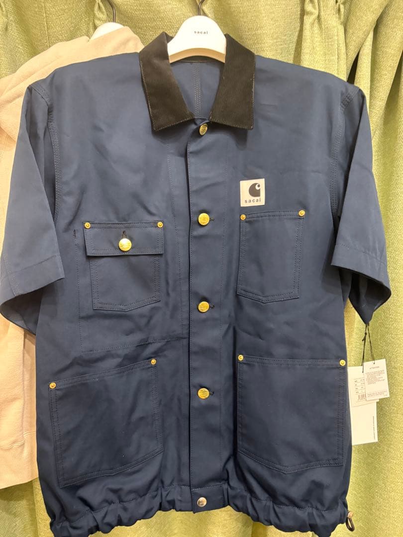 26ss】sacai × carhartt Duck Shirt - メルカリ