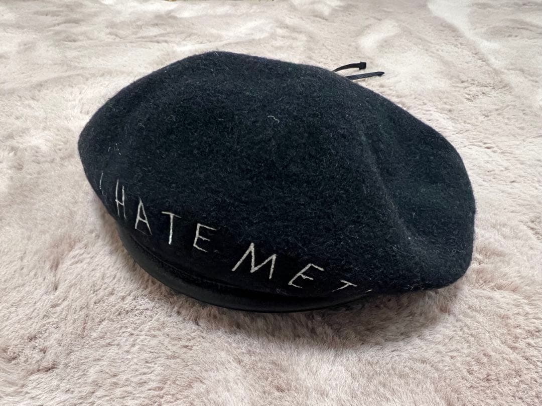 AZS TOKYO アザストーキョー ベレー帽 ブラック ウール - メルカリ