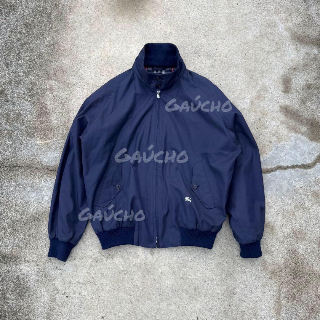 【美品】Burberry bomber jacket ハリントンジャケット 短丈 BURBERRY - 【定価48万】美品 BURBERRYバーバリー ハリントン