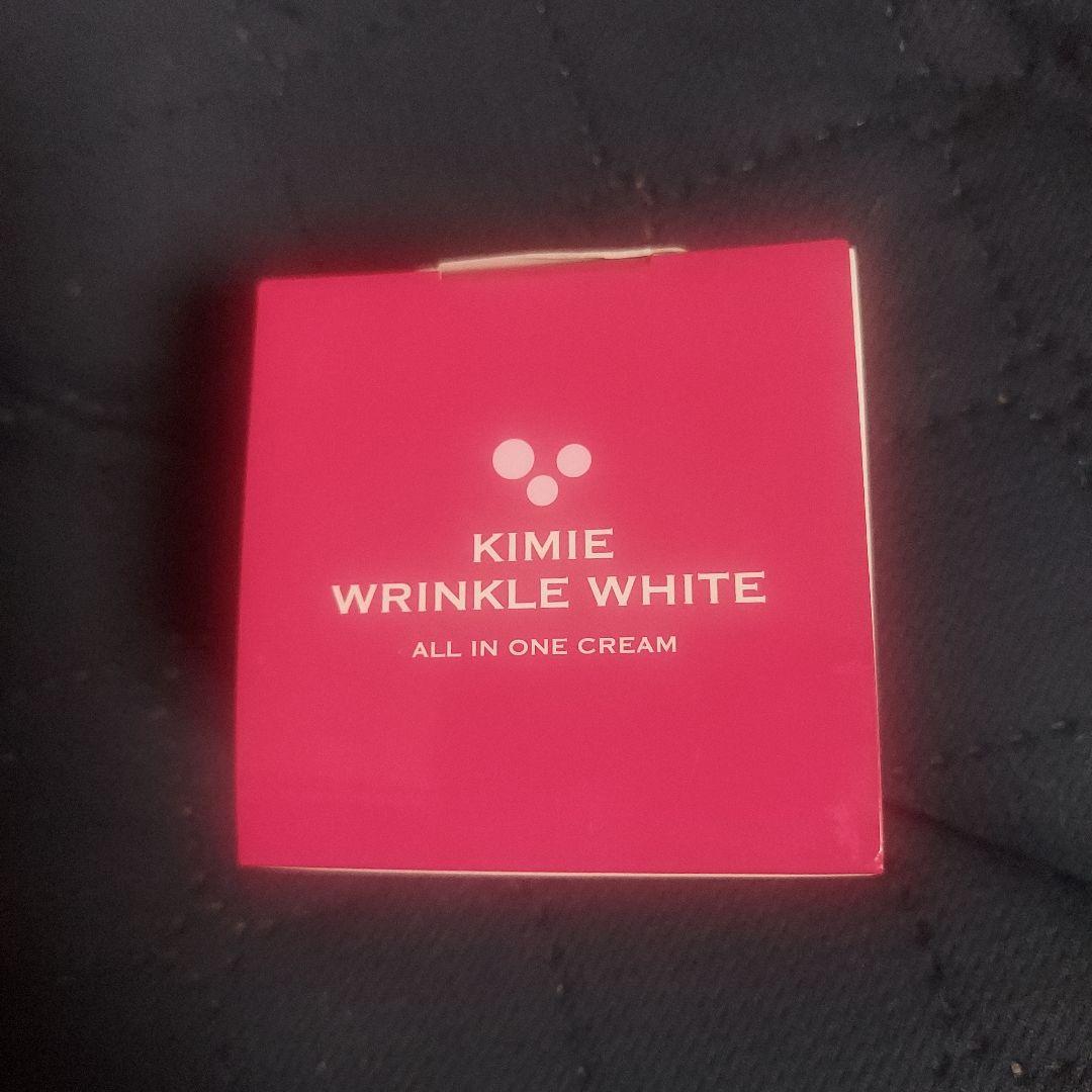 キミエ リンクルホワイト薬用オールインワンクリーム 商品名
