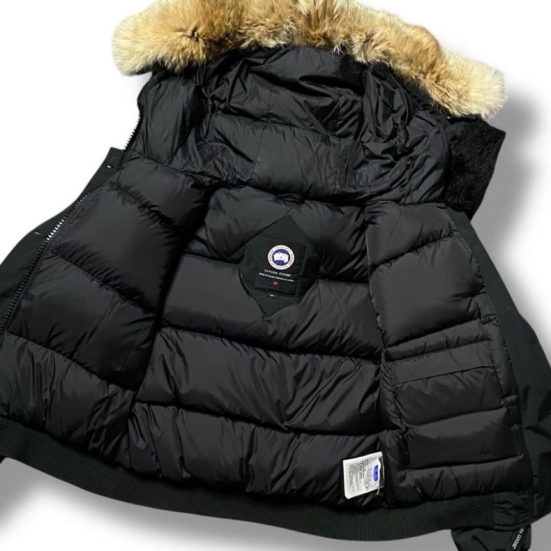 美品 カナダグース ラブラドール ボンバー ダウン アウター ロゴ