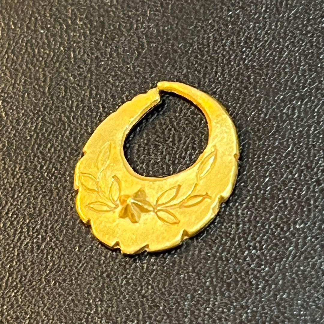 富*虎様 ビンゴブラザーズ 24Kピアス 星×月桂樹 右耳 ゴールド 岩本照