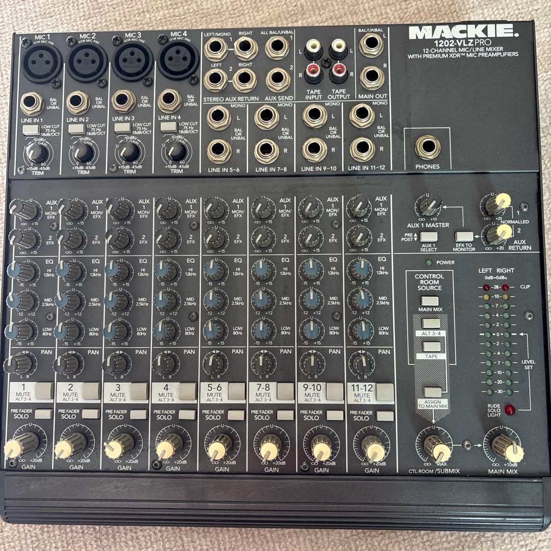 MACKIE 1202-VL2-PRO アナログミキサー Mackie 1202 VLZ Pro 12-Channel Mic / Line Mixer | Reverb