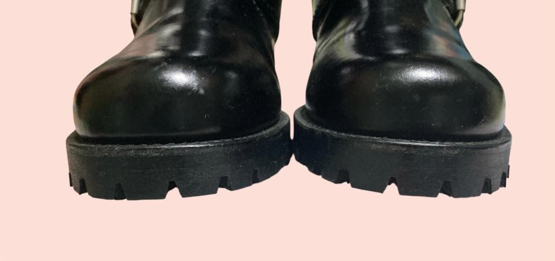 07aw JUNYA WATANABE MAN ジッパー バイカーロングブーツ - メルカリ