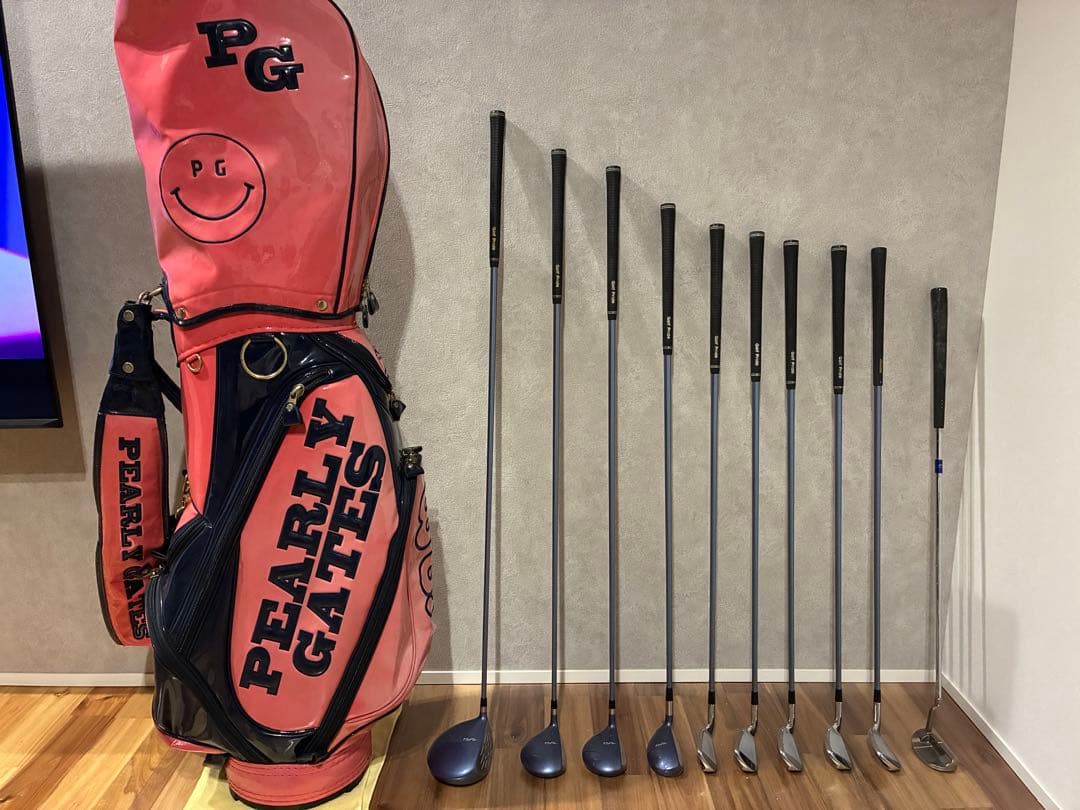 【値段交渉可能】パーリーゲイツ バッグ＋ミズノ エフィル クラブセット Amazon.co.jp: MIZUNO(ミズノ) ゴルフクラブ エフィル-7 8本セット