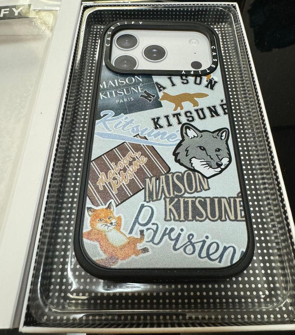 casetify メゾンキツネ iPhone15 ケース ケースティファイ - メルカリ