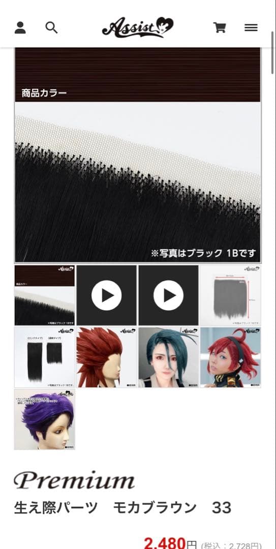 じろ様 オーダーウィッグ 《鶴町伏木蔵》