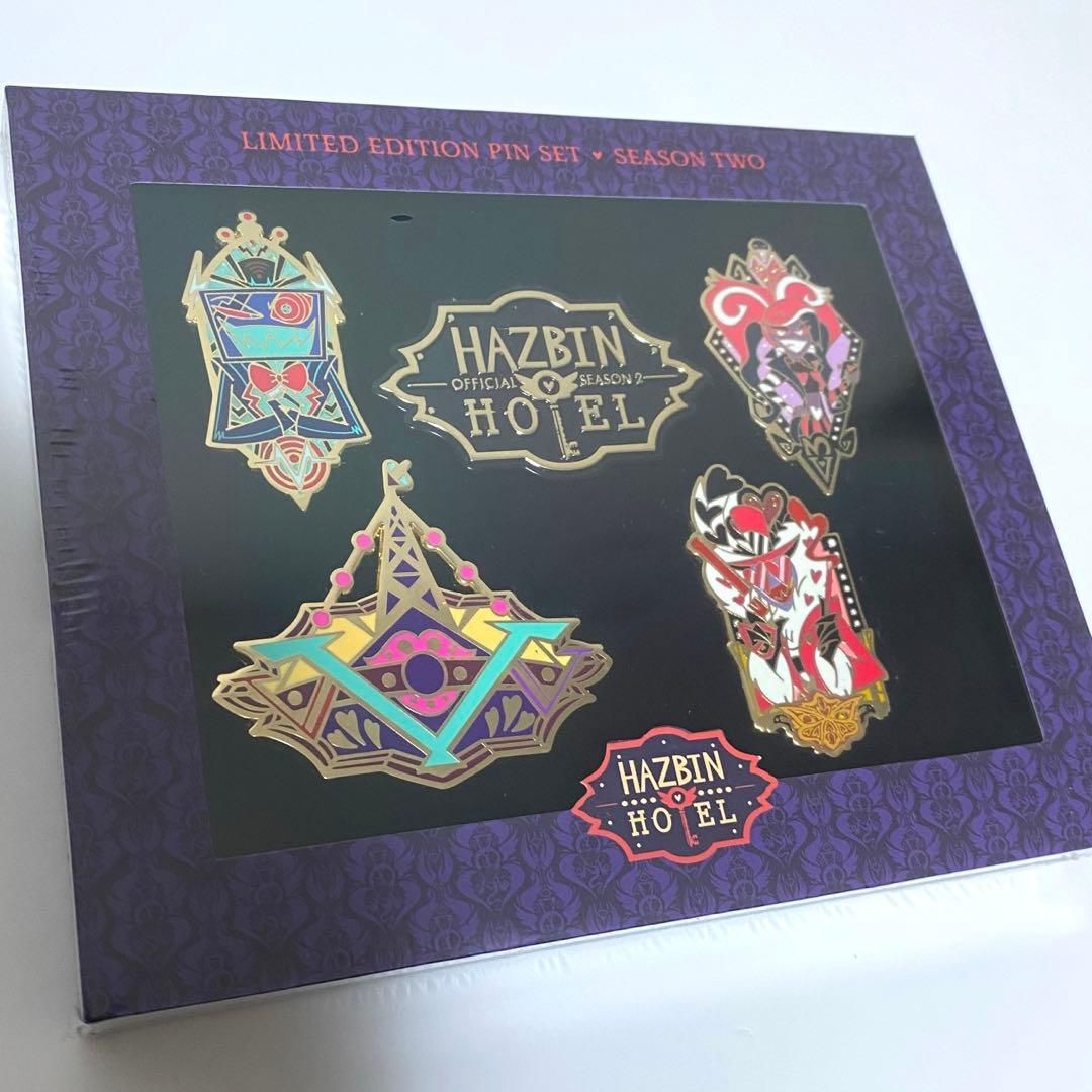 ハズビンホテル vees ピンバッジセット ハズビンホテル ピンバッジボックス セット Hotel Staff Vees｜Yahoo