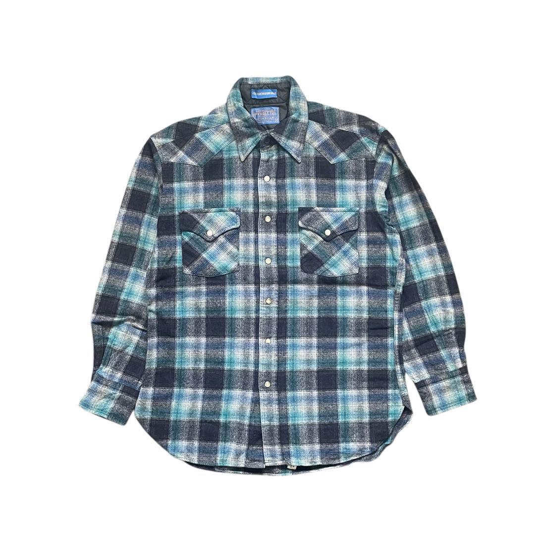 T*G様 Pendleton ウエスタンネルシャツ オンブレ PENDLETON/ペンドルトン】別注オンブレチェックシャツ｜メンズ