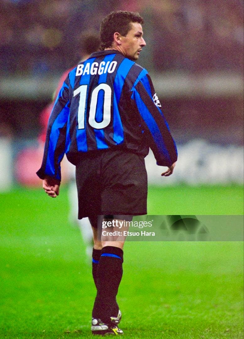 新品/タグ付き】98/99 インテル・ミラノ ♯10 ロベルト・バッジョ【L
