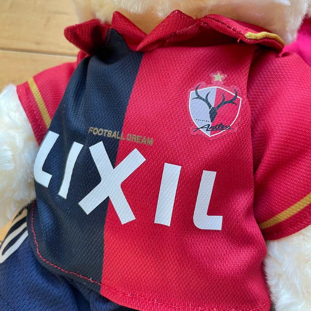 7点鹿島アントラーズ日本代表柴崎岳サイン入りぬいぐるみテディベア