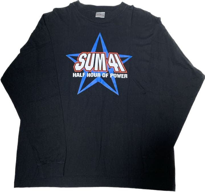 X*U様 vintage sum41 00s tシャツ ロンt 音楽 バンド SUM41 長袖 ロングスリーブ Tシャツ 白 : Tシャツ専門店
