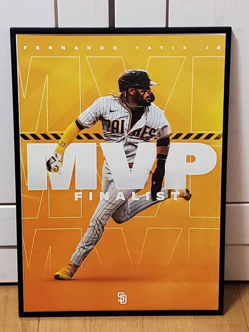 みっつ様専用パドレス タティスJr MLB！A3ポスターフレーム付き&A4