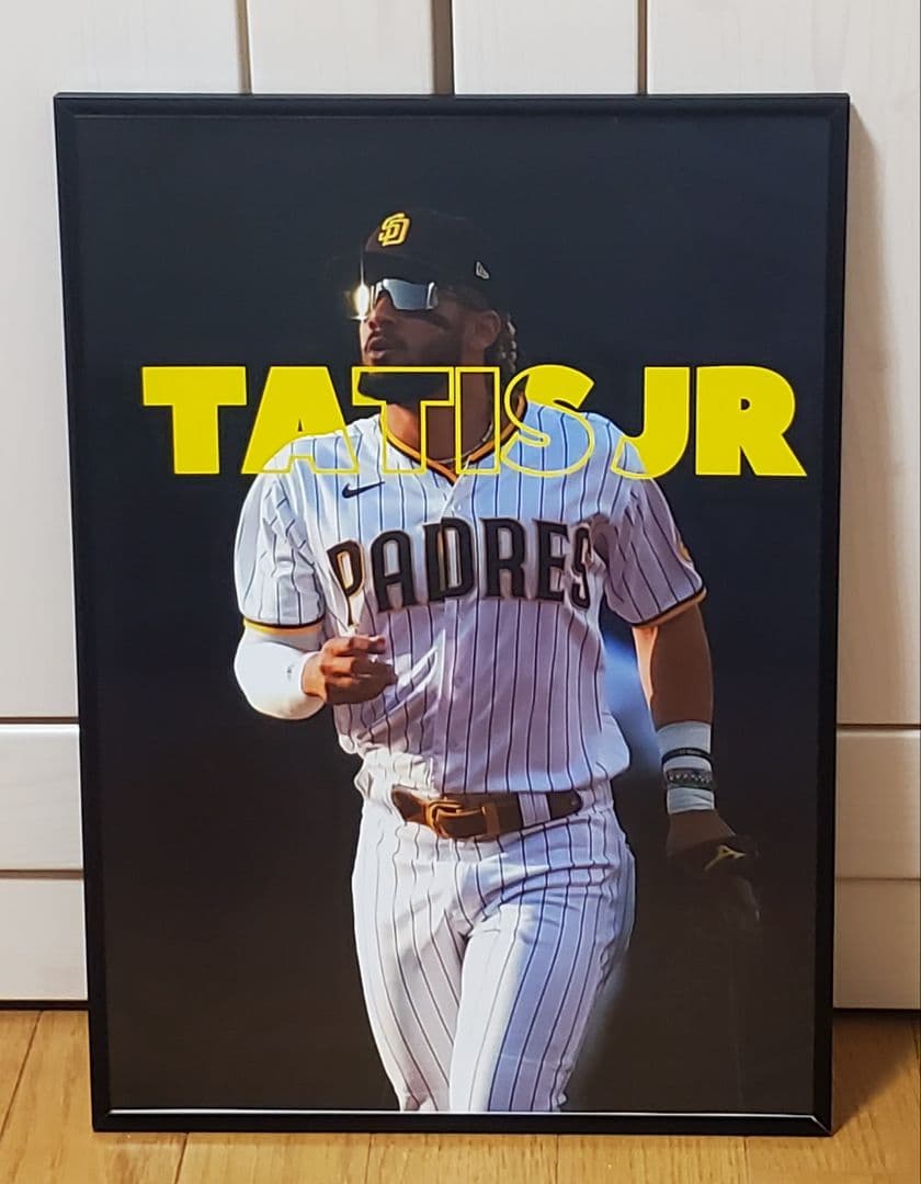 みっつ様専用パドレス タティスJr MLB！A3ポスターフレーム付き&A4