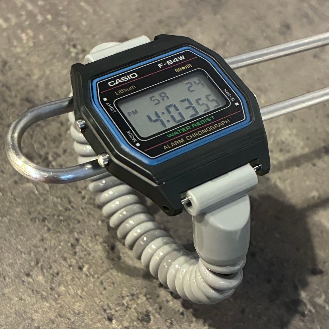 CASIO F-84W サ時計 サウナ用チープカシオ カスタム 田中シェン着用
