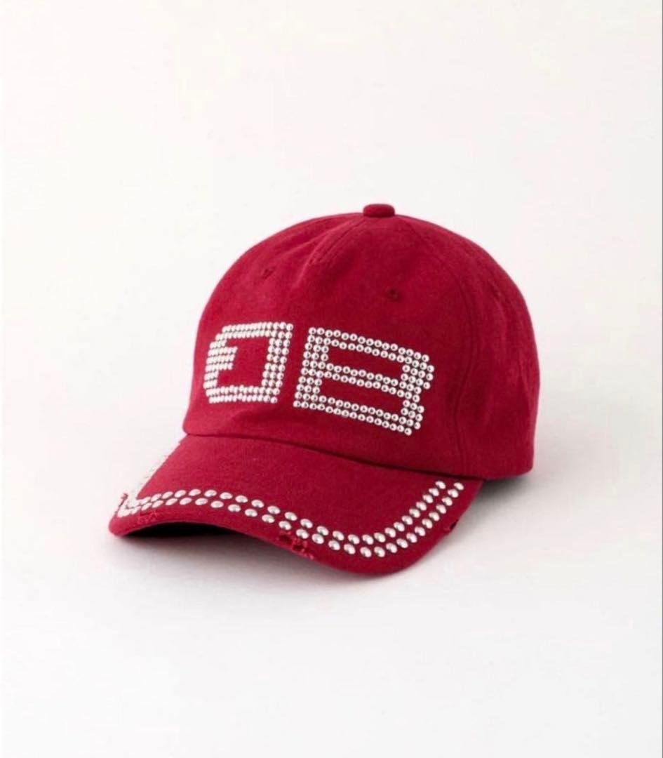 BEEDEN BD STUDS DAMAGE CAP RED - メルカリ