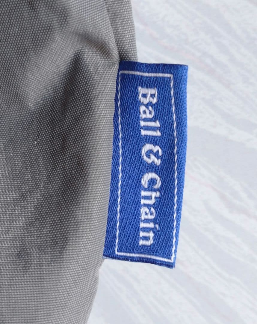 ボールアンドチェーン スカーフ柄刺繍 エコバッグ M ラシット 2点