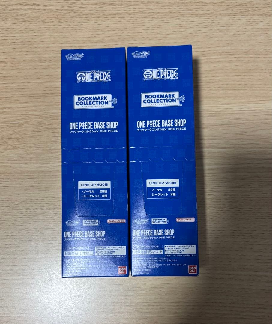 ONE PIECE BASE SHOP ブックマーク ボックス　20パック×2 ブックマークコレクション ONE PIECE | ONE PIECE BASE SHOP