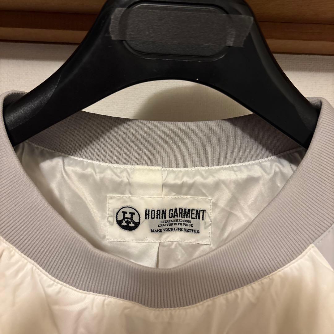 ✨極美品✨]HORN GARMENT ダウンジャケット ホワイト48 Lサイズ - メルカリ