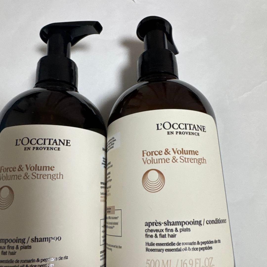 L'Occitane シャンプー・コンディショナーセット ボリューム L'OCCITANE（ロクシタン） シャンプー 500mL コンディショナー 500mL