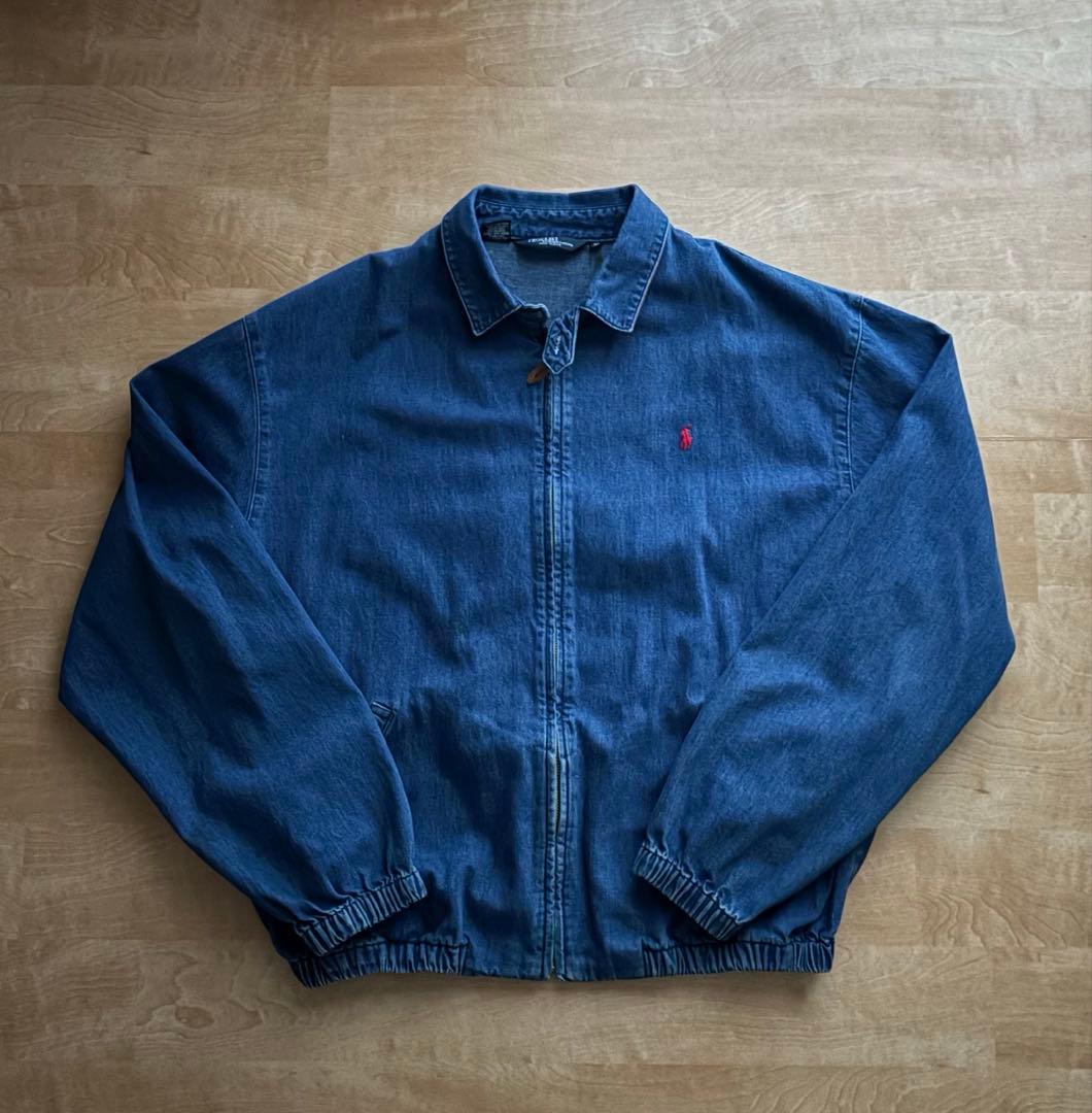 こ*ー様 80s usa製　ラルフローレン　スイングトップ　デニム　デトロイト 80's ラルフローレン デニムスウィングトップ 表記(M) USA製 | すべて