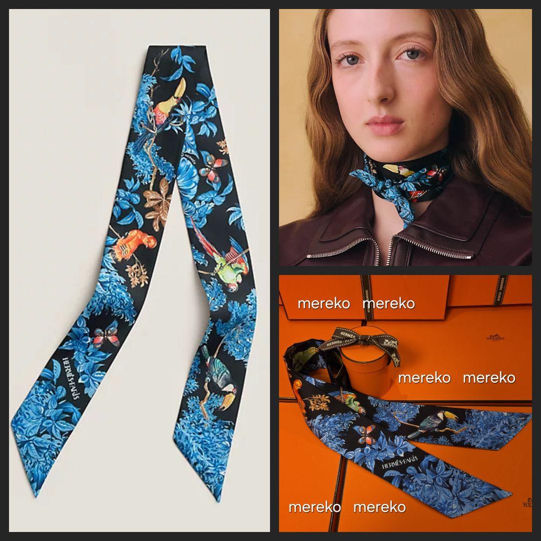 本日限定❗【新品】HERMES ♡ ツイリー スカーフ 赤道直下 エルメス