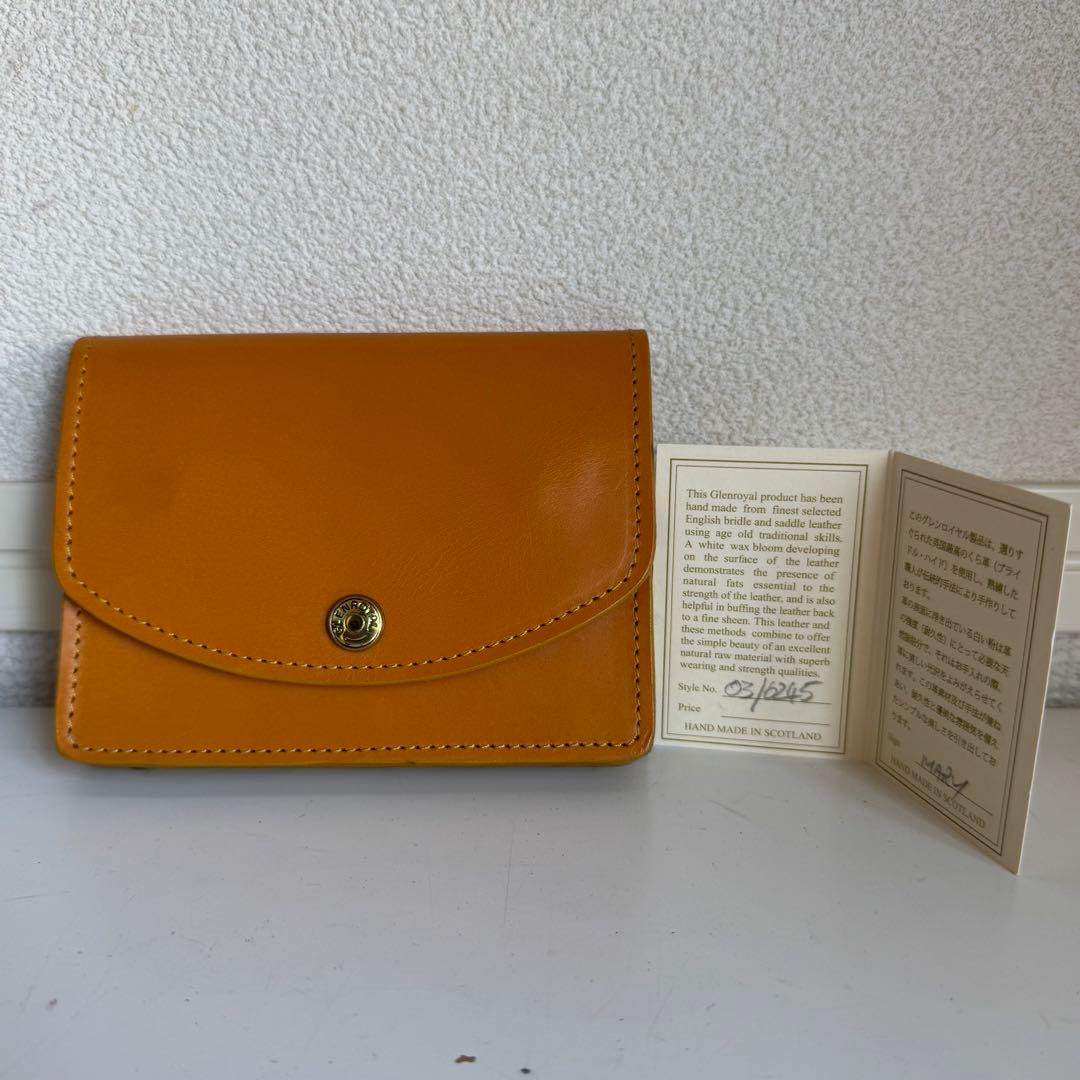 新品　GLEN グレンロイヤル　BELLOWS PAUSE ウォレット 新品 GLENROYAL グレンロイヤル BELLOWS PAUSE ウォレット - メルカリ