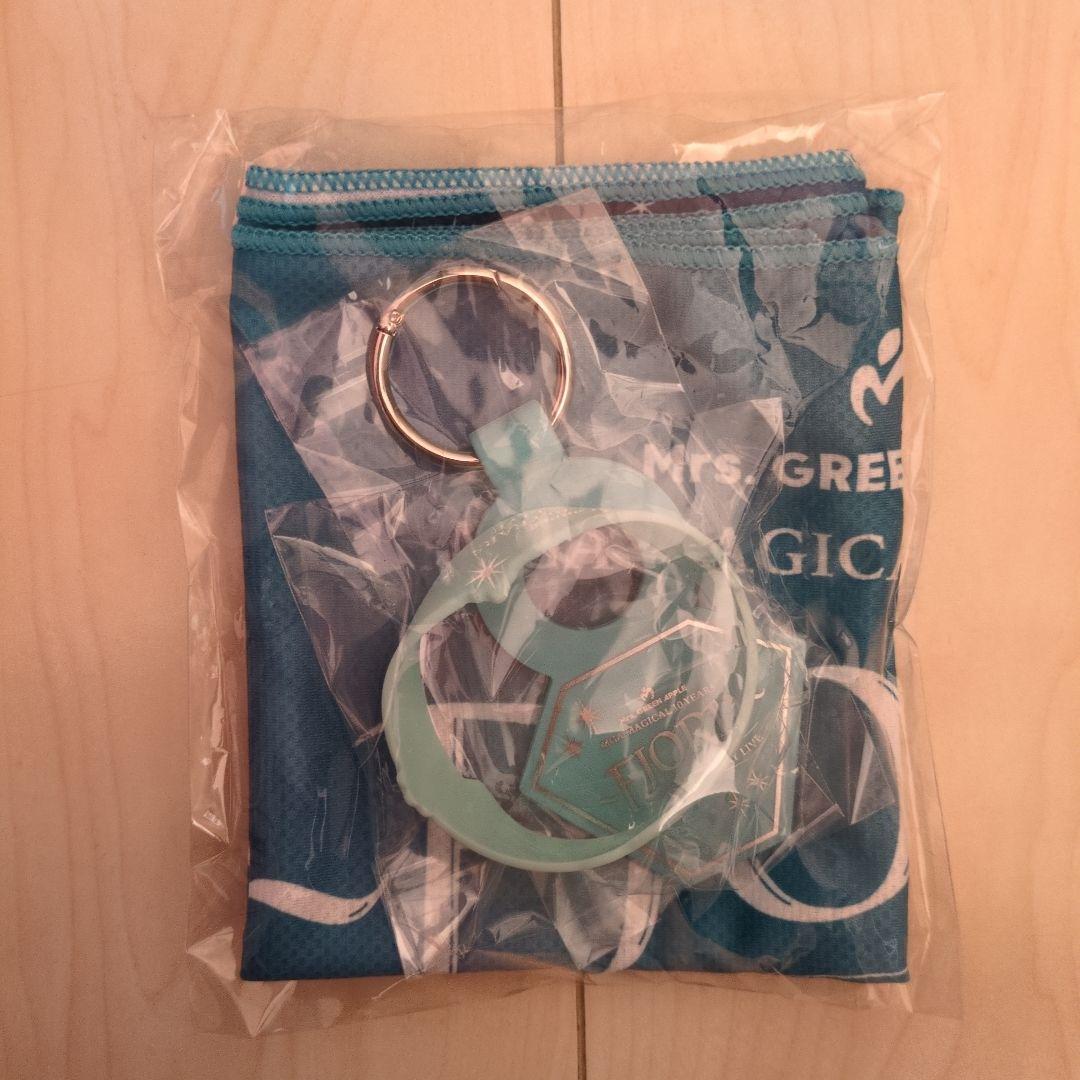 フィヨルドジャムシート限定特典セット タオル、ペットボトルホルダー、ラバーバンド ≪MGA MAGICAL 10 YEARS ANNIVERSARY LIVE 〜FJORD〜≫全来場者