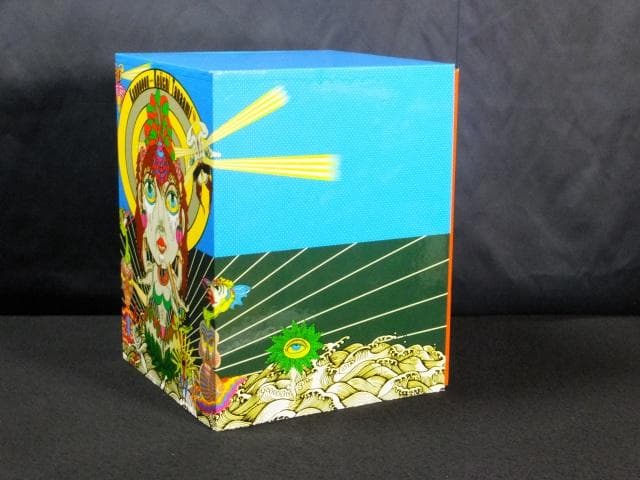 現代美術 田名網敬一 直筆サイン『KANNON観音菩薩像』立体ペイント