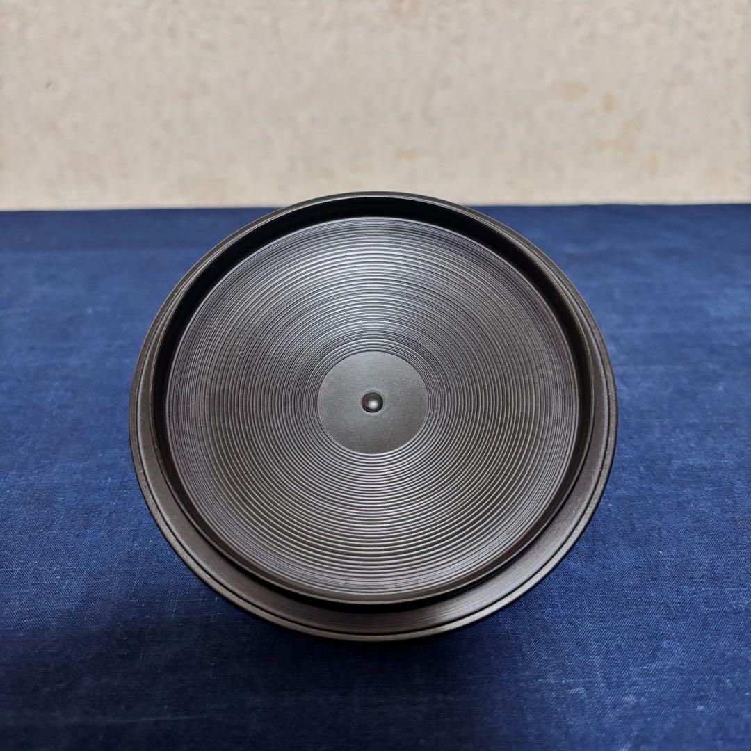 未使用//金森紹栄造/風炉/茶釜/電熱器/唐銅鬼面風炉/電熱器/敷板