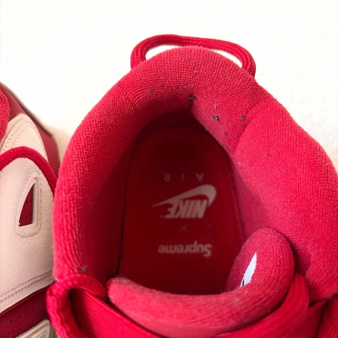 supreme × NIKE AIR MORE UPTEMPO 26.5cm
