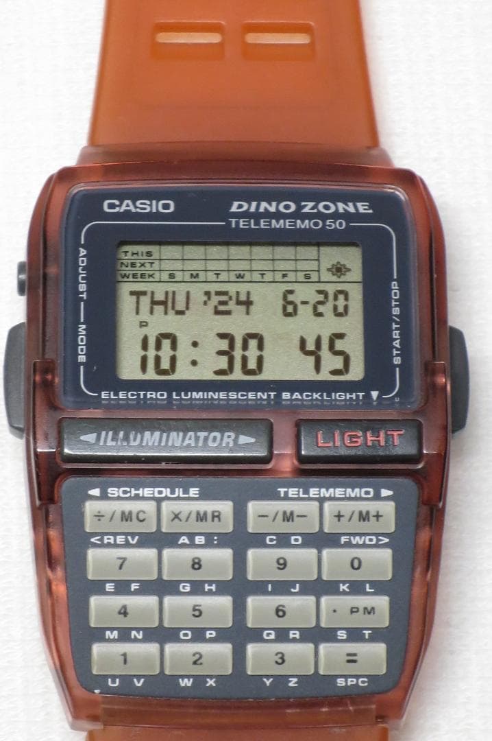 カシオ 多機能デジタル腕時計 DINO ZONE 1276 DBC-63 動作品 - メルカリ