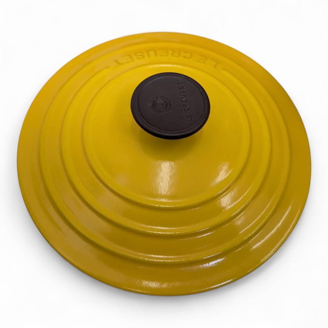 【未使用】Le Creuset ルクルーゼ 18cm 1.8L イエロー
